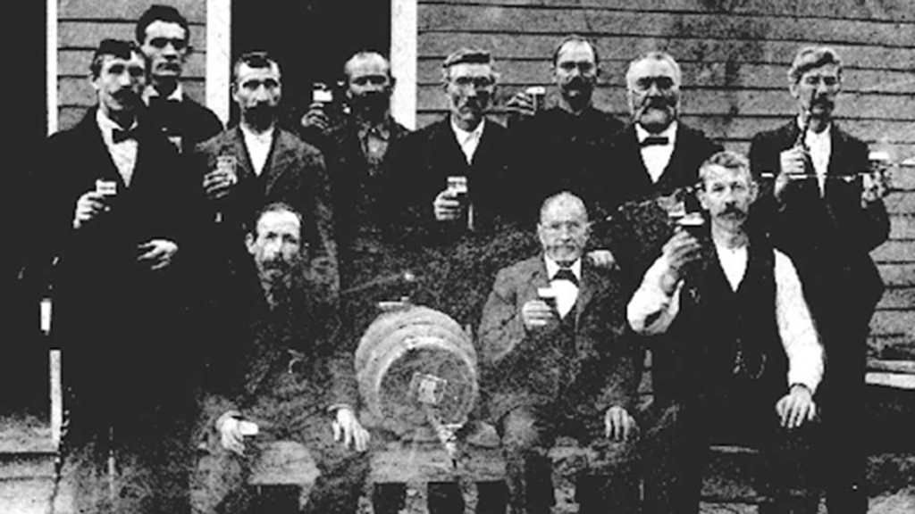 Corning’s German Beer Drinking Club circa 1910 (LCBD Archive)