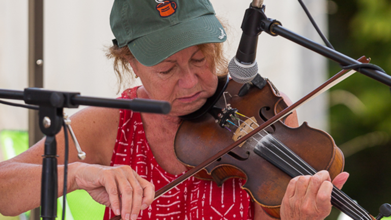 Emancipation Day fiddler