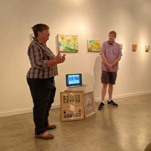 Cheryl Blosser and Tyler McDaniel Present at Majestic Gallery